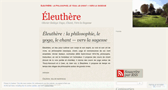 Desktop Screenshot of eleuthere.fr
