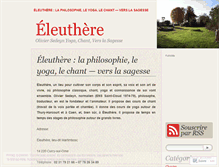 Tablet Screenshot of eleuthere.fr